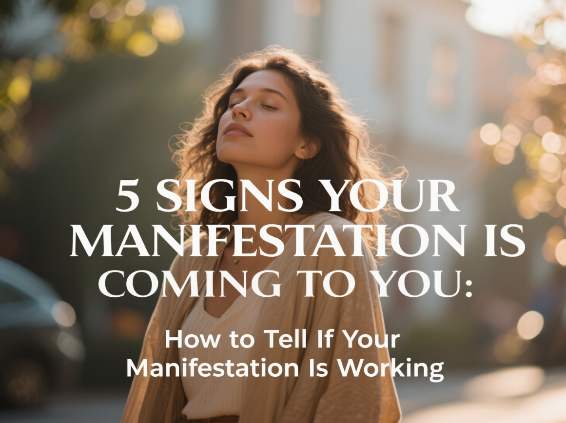 Signs Your Manifestation Is Coming